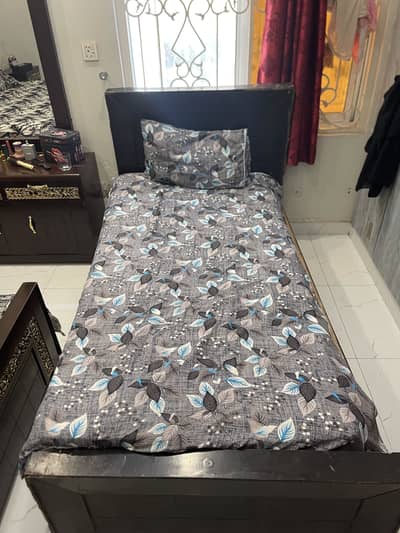 Single Bed with Mattress 14000
