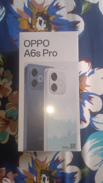 OPPO A6s Pro Used ni h Just box open ha