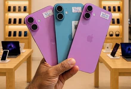 Apple iPhone 16 Brand New 100 Health pies all colours 256Gb JV FU