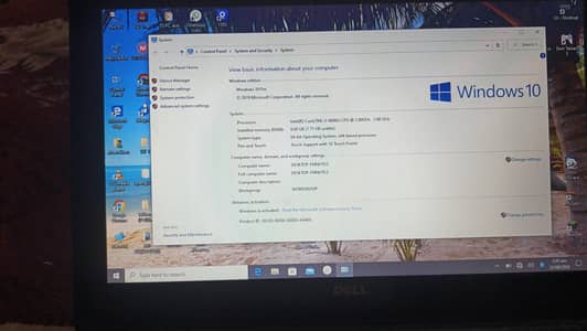 10/10 condition 8gb ram 250ssd teach screen