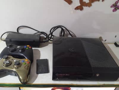 X Box 360 E For Sale With 2 Wireless Controller