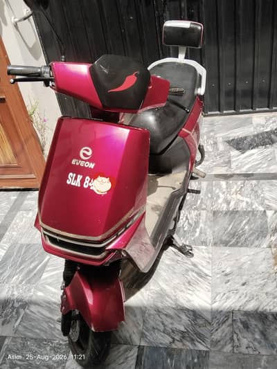 Eveon Pronto Electric Scoty Red 36Ah