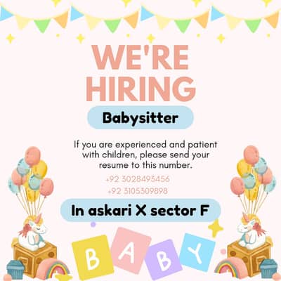 Babysitter / Child Caregiver Required