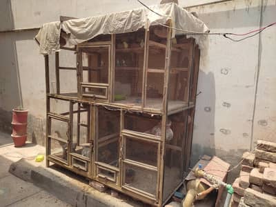 kiker wood colony cage