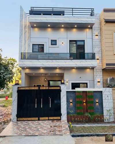 Al Harm Garden  3 Marla Modern Style House Available For Sale