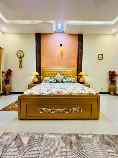 1 kanal portion fully luxury furnished available for daily weekly and monthly reservation location E-11/2 near to kFC markez