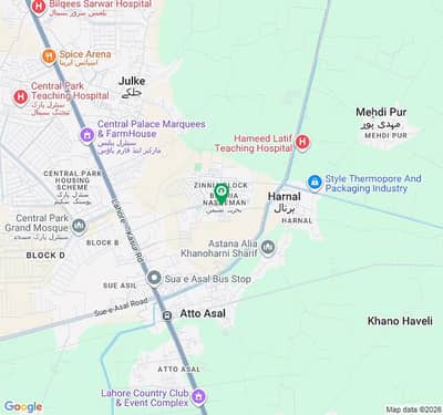 Near To Park Bahria Nasheman - Sunflower Residential Plot For Sale Sized 5 Marla