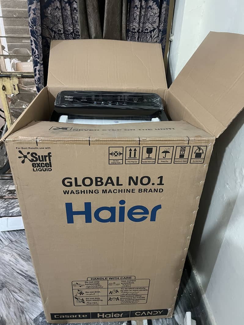 Haier Automatic machine with dryer 2
