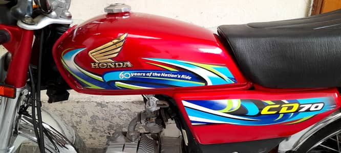 Honda 70cc 2023 modal biometric moky par ho gi