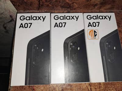Samsung Mobile A07 4gb 64gb Brand new non active