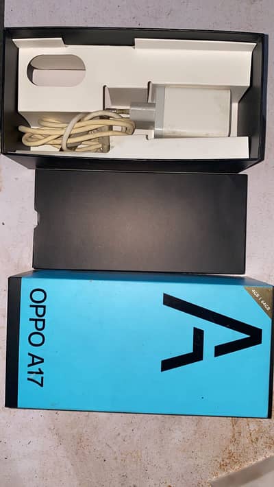 oppo a17 original charger with box mobile