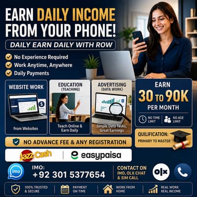 Online Jobs/ Full-Time / Part-Time jobs available / website Work