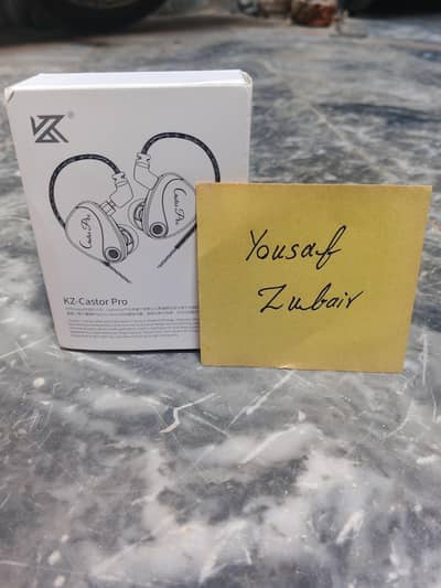 KZ Castor Pro Improved Bass Edition (No Mic) – Mint Condition