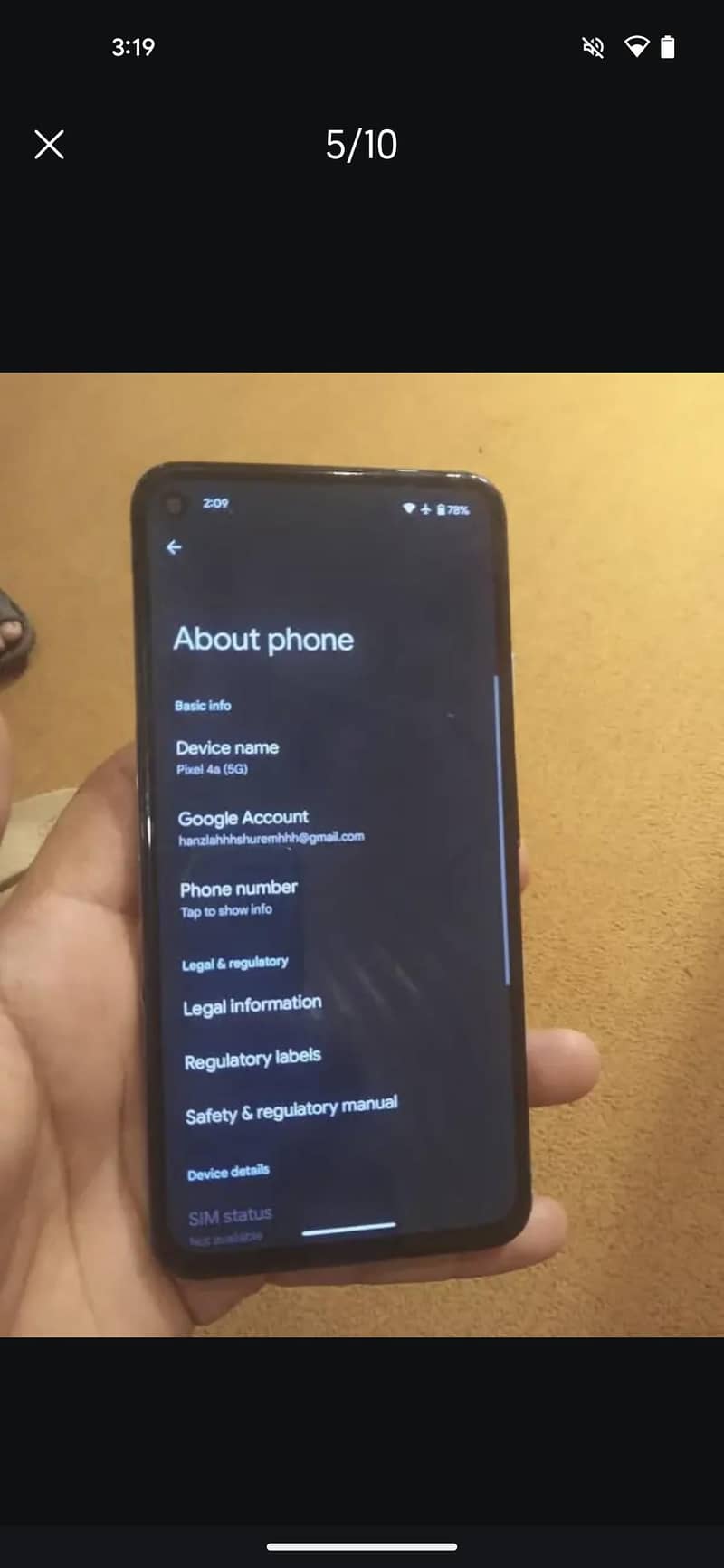 Google Pixel 4a 4