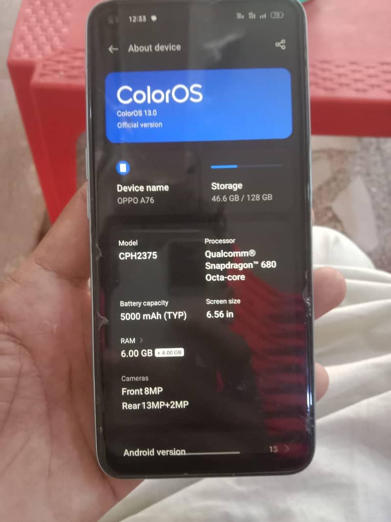 OPPO A76 5
