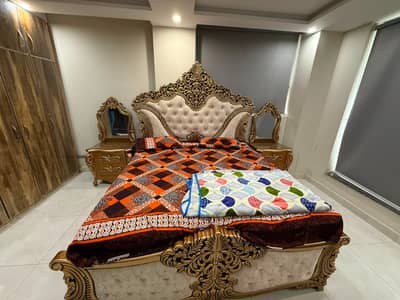 Luxury Fully Furnished One Bedroom Apartment With Attached Kitchen Tv Lounge And Wifi