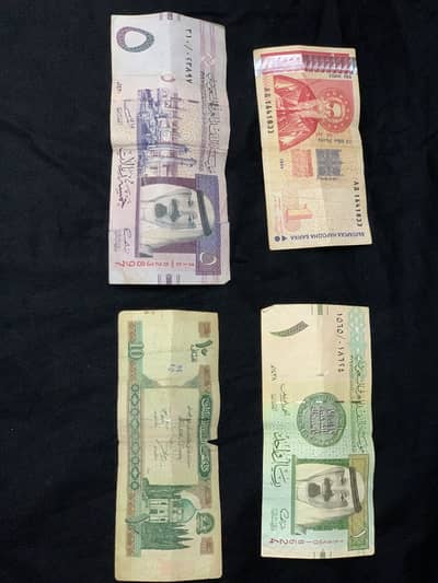 Rate old notes foreign and pakistani best for notes collection
