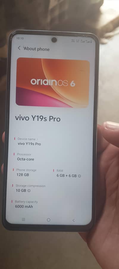Vivo Y19s pro