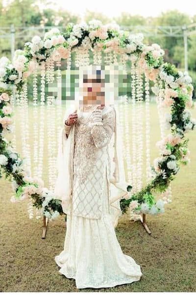 Nikah bridal dress
