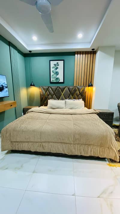1BED FURNISH APARTMENT AVAILABLE DAILY BASIS FOR RENT IN ISLAMABAD E11 2