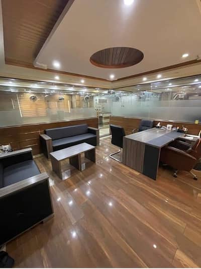 Fully Furnished Brand New Office Area 1650 Square Feet Available For Rent In DHA Phase 3 Main Boulevard Khayaban E Jinnah Road Lahore