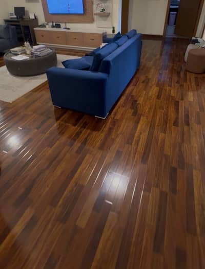 Glossy Wooden Floor