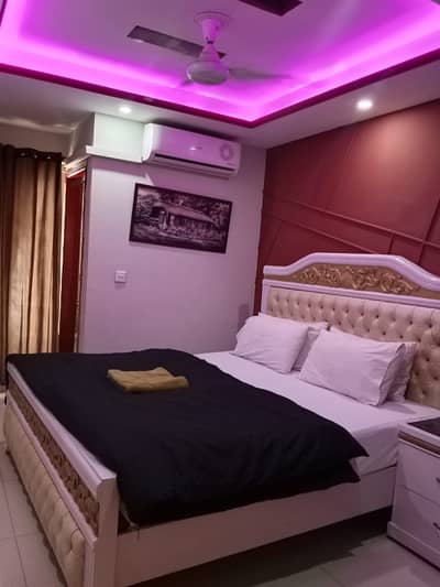 2BED FURNISH APARTMENT AVAILABLE DAILY WEEKLY BASIS FOR RENT IN ISLAMABAD E11 2
