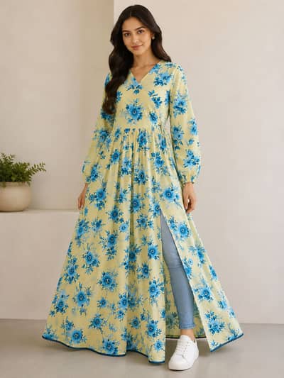 Stylish New Maxi Frock for University Girls | Trendy & Comfortable