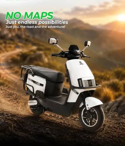New Electric Scooty Eveon N8 Max (Lithium) Battery New Zero Meter
