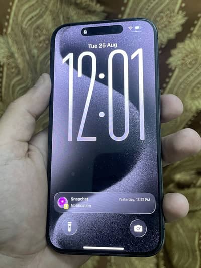 15 pro blue titanium 4 mnth sim time no open repair airitgh