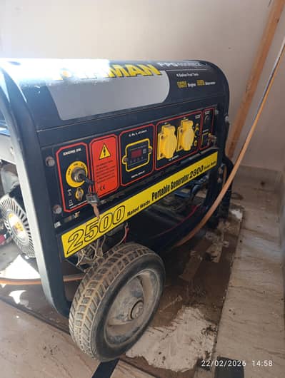 Firman generator 3.5kv in best condition 10/9