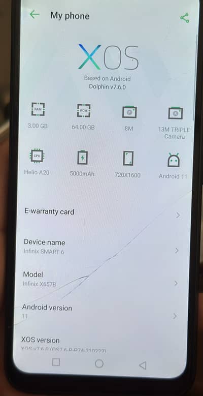 Infinix smart 6