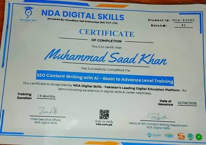 SEO Content Writer