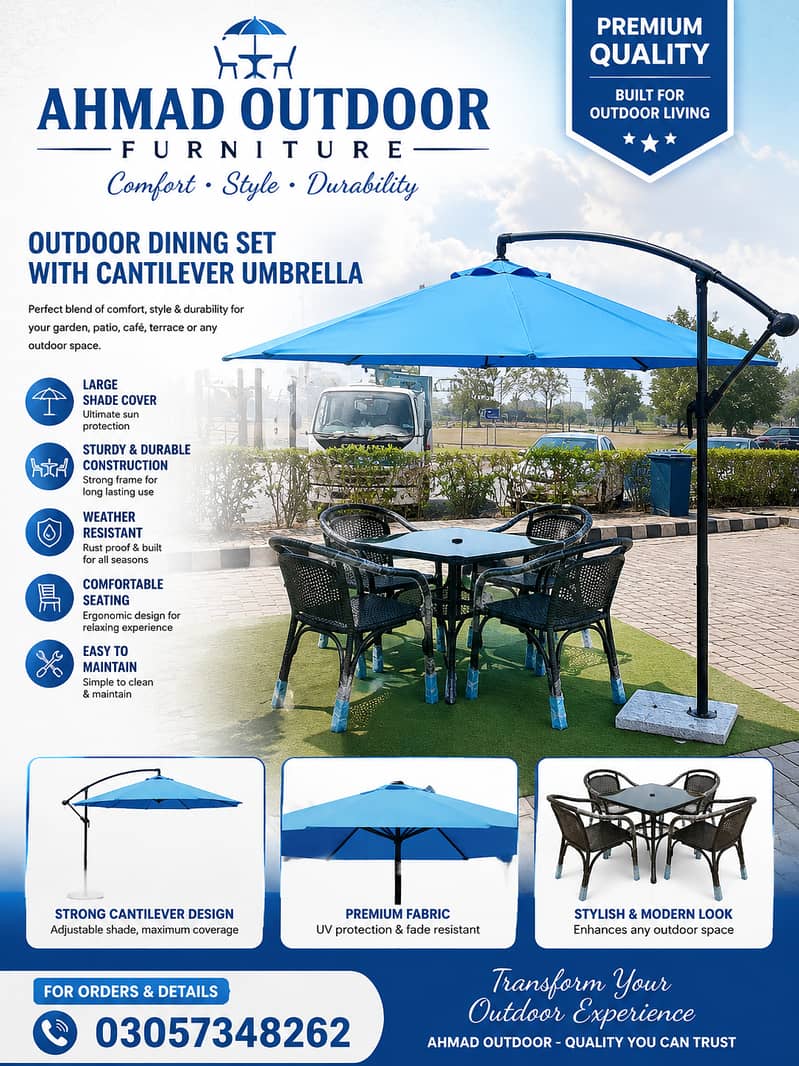 Sidepole/ umbrella round /and rectangular shape / 0