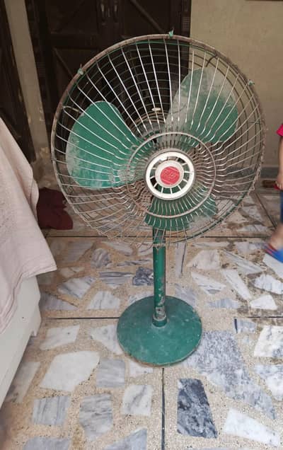 pedestal fan. jam hai