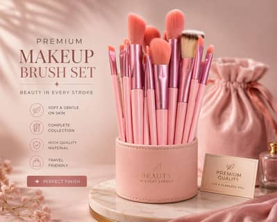 Premium Makeup Brush Set