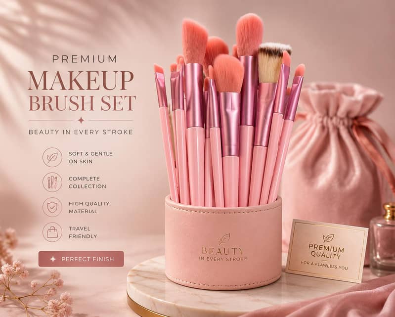 Premium Makeup Brush Set 0