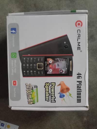 CallMe 4G Platinum. with box