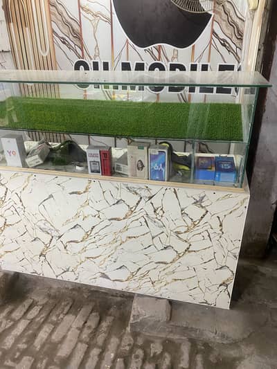 Mobile shop counter