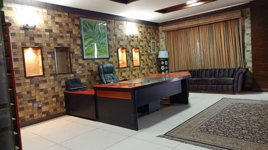 Furnished Office For Rent In Johar Town Near Doctor Hospital For IT Work (Call Center + Software House + Marketing Office & Other Setup As You Want)