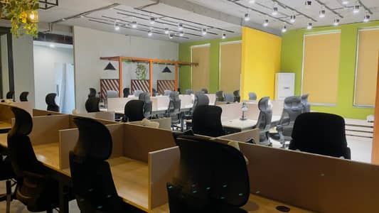 Furnished Office for Rent in Gulberg Main Baulevard, Lahore | 3500 Sqft Office | IT Office | Ideal for Call Center | Software House | Company Office | Visa Consultancy | Study Abroad Office
