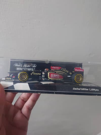 Lotus F1 car. Official model. Kimi Raikkonen