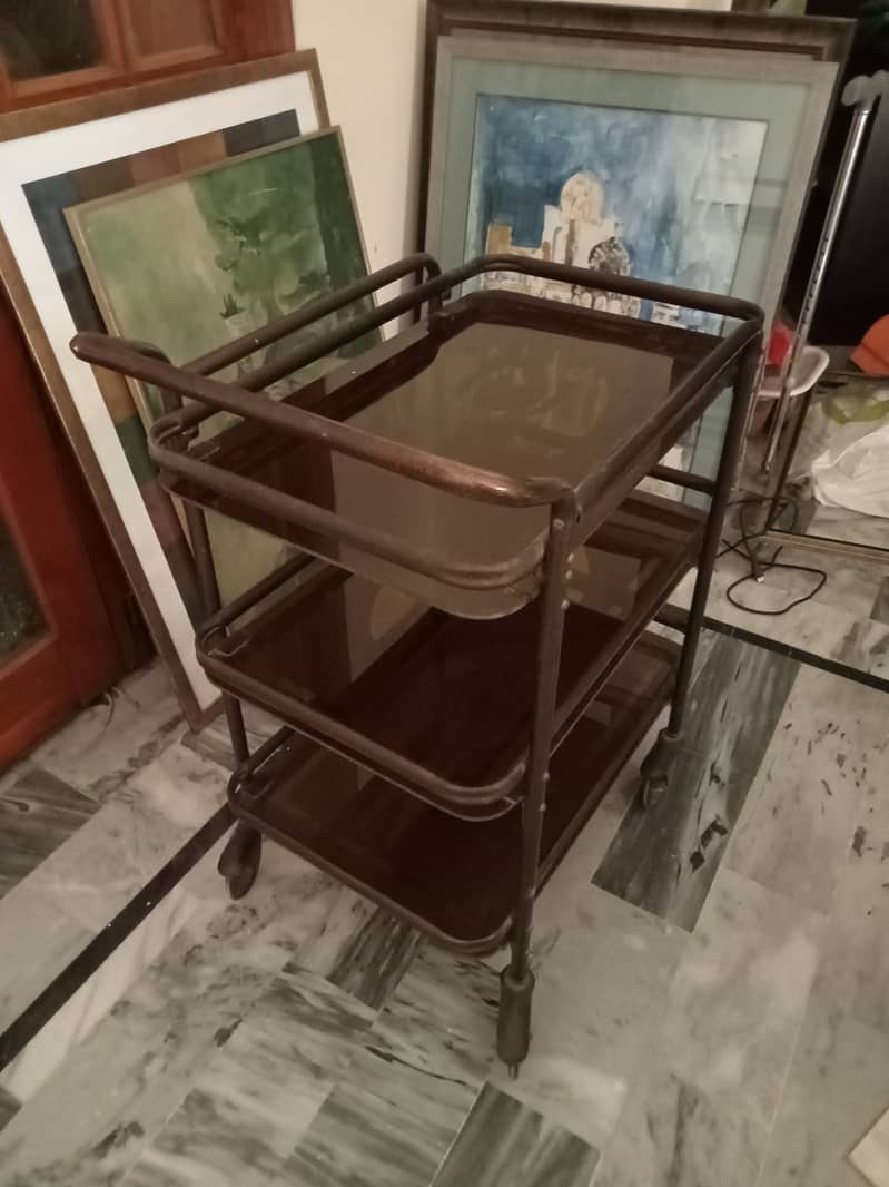 3 tier serving trolley 0