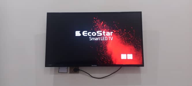 Ecostar 10/10 genuine condition less use smart led tv 43 inches