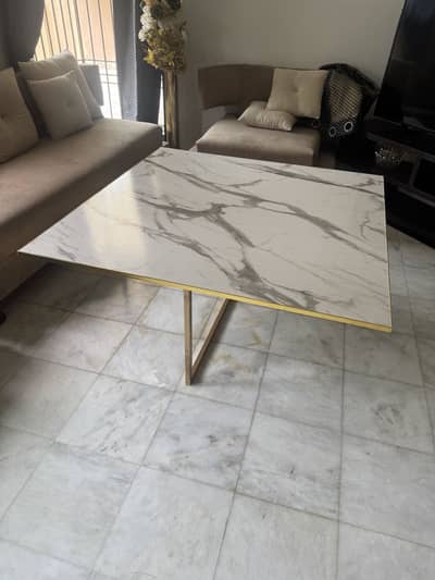 Big size center table ( hard metal frame )