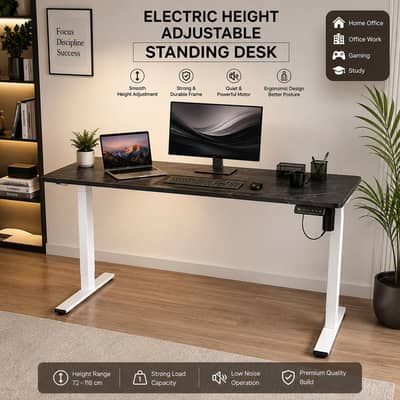 Standing Desk | Electric Height Adjustable | Heavy Duty