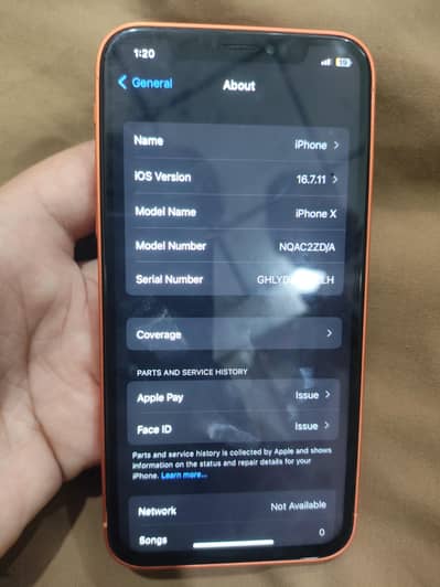 Apple iPhone X converted 17 pro