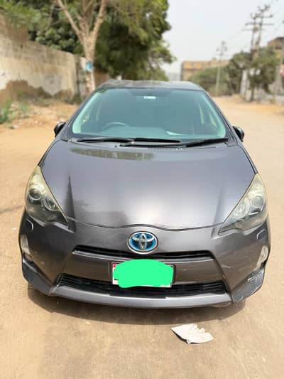 Toyota aqua 2014 model registration 2017