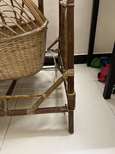 Rattan baby jhoola-