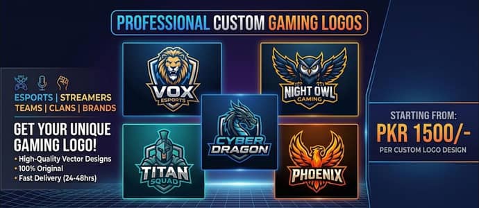 Custom Gaming Logo Design | YouTube, Esports & Streamers